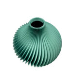 Dekorative Plissé Vase – Bild 3